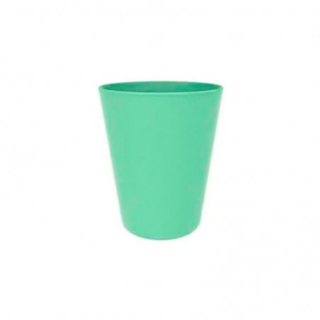 VASO HB VERDE CONICO PC 11oz SET6x12  3896-101