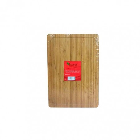TABLA RECTANGULAR BAMBOO 38x26cm.  H1152 12/1