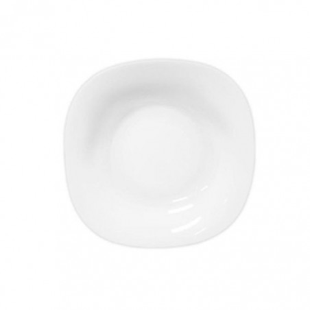 PLATO HONDO CUADRADO 23cm PARMA  498870 24/1
