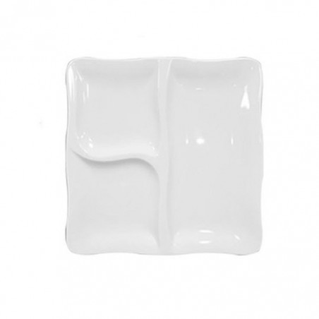 PLATO CUADRADO c/3DIVISION GOURMET  3638 6/1
