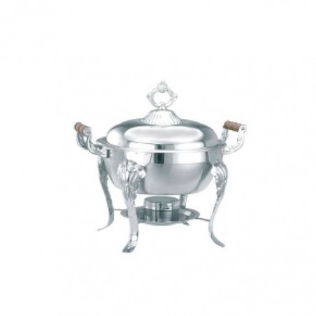 CHAFING DISH REDONDO A/I 45x34cm 5lt  835TIL 1/1