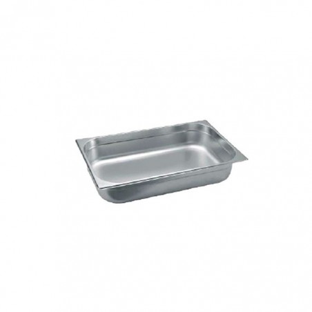 CUBETA GN1/1 RECTANGULAR A/I 530x325x100mm.  81140CT 6/1