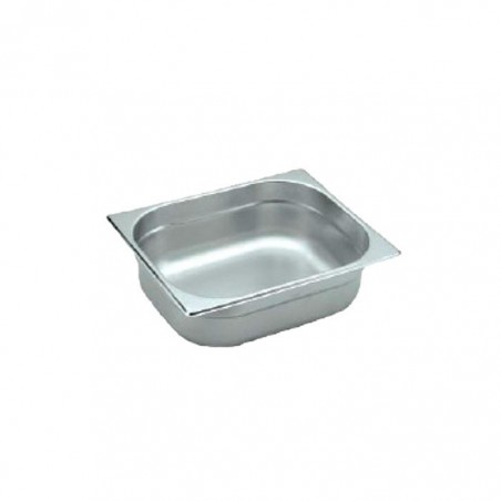 CUBETA GN1/2 RECTANGULAR A/I 325x265x100mm.  8124CT 12/1