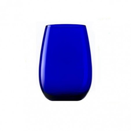 VASO VINO AZUL OSCURO 16oz. ELEMENTS  3520012/EL050 6/1