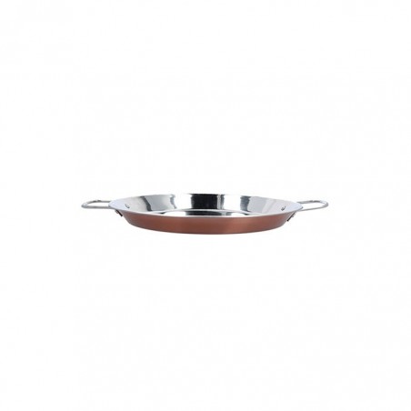 PAELLERA A/I REDONDA 36cm COBRE  19420C 12/1