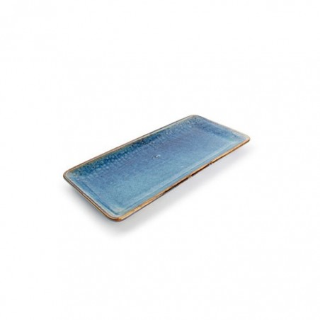 FUENTE RECTANGULAR 14x30.5cm. BLUE NOVA  604115 1/1