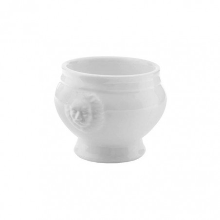 BOWL c/PIE 13cm CABEZA LEON  M0811B 36/1