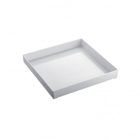 BANDEJA CUADRADA BLANCA 30cm  802011 9/1