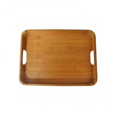BANDEJA RECTANGULAR BAMBOO 45x30cm  G14RX022 10/1