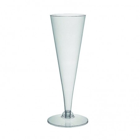 COPA CHAMPAGNE DESECHABLE 6oz SET12x10  HY1131 10/1