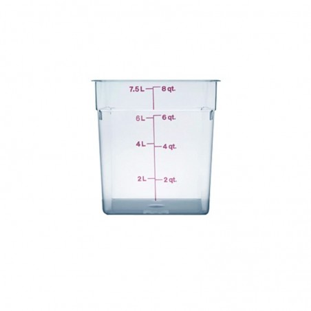 ENVASE ALIMENTOS ACRILICO CLEAR 8L PRO  P-063C 1/1
