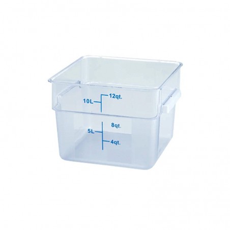 ENVASE ALIMENTOS ACRILICO CLEAR 12L PRO  P-064C 1/1