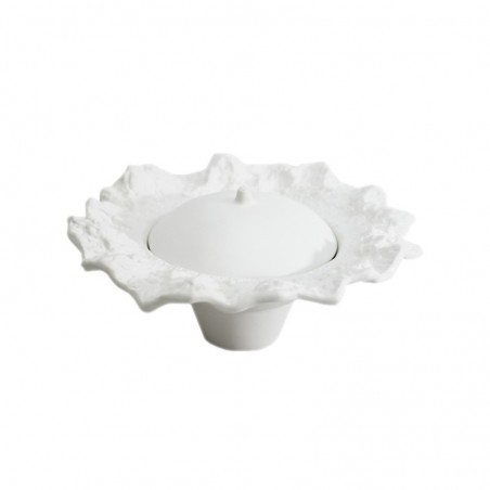 BOWL EVEREST c/TAPA WHITE 12cm