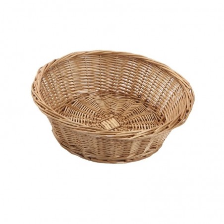 CANASTA REDONDA 5.5  MARRON PLASTICA  WB1021BR 12/1