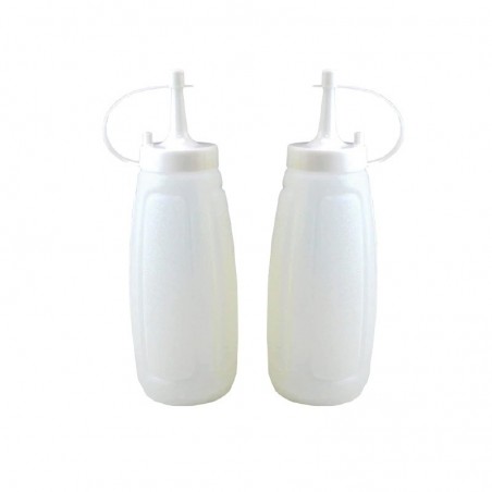 BOTELLA PLASTICA 2pcs CLEAR  529200 24/1