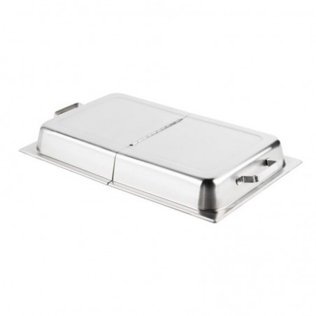 TAPA RECTANGULAR A/I p/CHAFING 54x34cm DOBLE  CV833HD 6/1