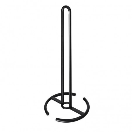 SOPORTE p/TOALLA DE PAPEL 32cm ALAMBRE NEGRO  98848 6/1