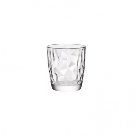 VASO AGUA CLEAR 10oz DIAMOND  350200 6/1
