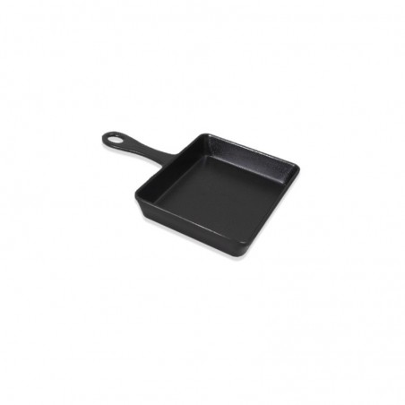 SARTEN CUADRADO NEGRO MEL. 18cm BOSTON MINI GASTRO  7690016 12/1