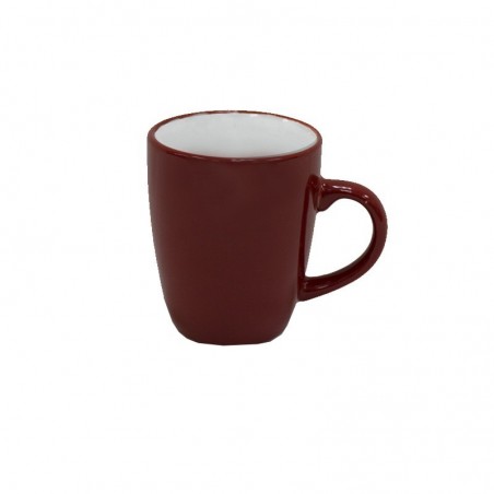 POZUELO ROJO/BLANCO 12oz. 2TONE  SDC0875R 48/1