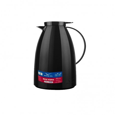 JARRA TERMICA NEGRA 1.0lt. INVICTA VIENA  0004 6/1
