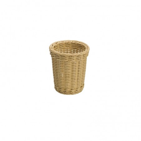 CANASTA TORRE 13x16cm NATURAL PLASTICO  CCSS1018N 6/1