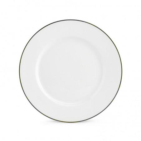 PLATO LLANO OA 27cm. BLACK RIM BON BISTRO  750873 12/1