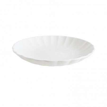 PLATO HONDO 25cm. EAST WHITE EAT25CK 6/1