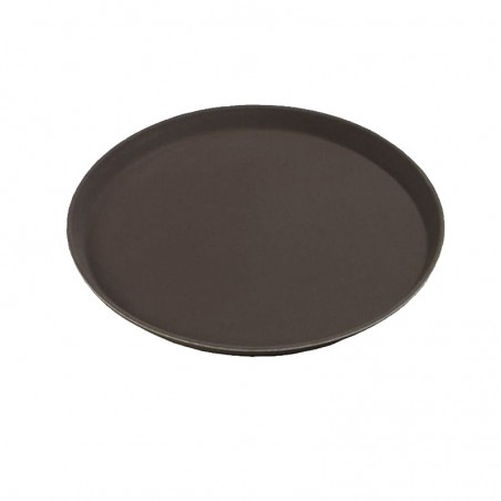 BANDEJA OVALADA MARRON 72x60cm. 2900CT 6/1