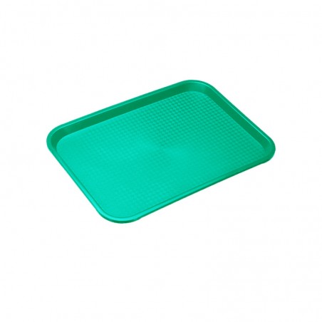 BANDEJA RECTANGULAR VERDE 45.7x35.6cm  ZBL805V 50/1