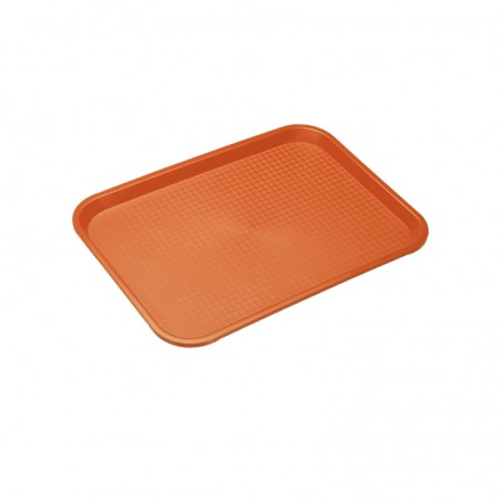 BANDEJA RECTANGULAR NARANJA 45.7x35.6cm ZBL805N 50/1