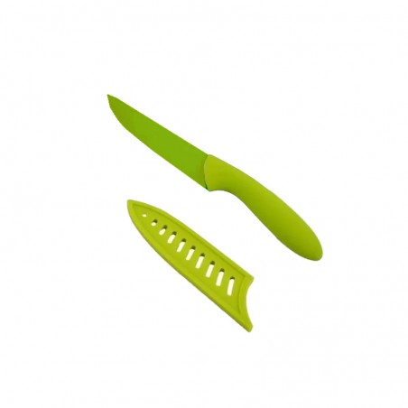 CUCHILLO PELAR c/COVER VERDE 5.5"  8914B 12/1