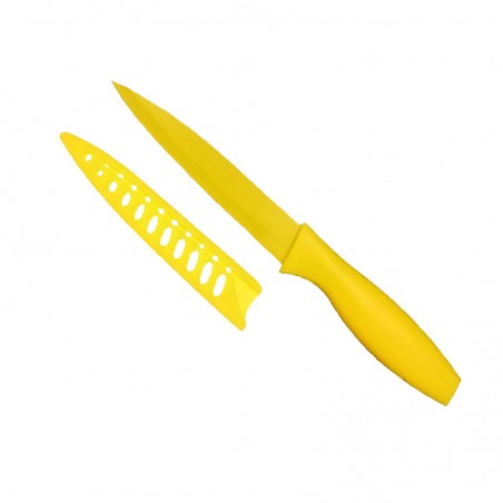 CUCHILLO UTILITY c/COVER AMARILLO 6.5" 8915B 12/1