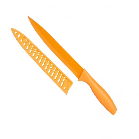 CUCHILLO p/DESHUESAR c/COVER NARANJA 8"  8433B 12/1