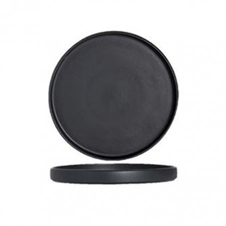 PLATO POSTRE 19cm NEGRO MATE  8PTM1916MNEG3 1/1