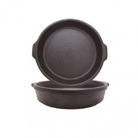 CAZUELA NEGRA C/ASA 21cm VULCANO