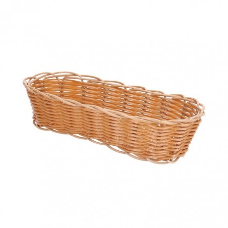 CANAST OVAL 13  MARRON PLASTICO  WB4033BR 12/1