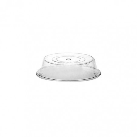 CUBREPLATO REDONDO 11'' ACRÍLICO