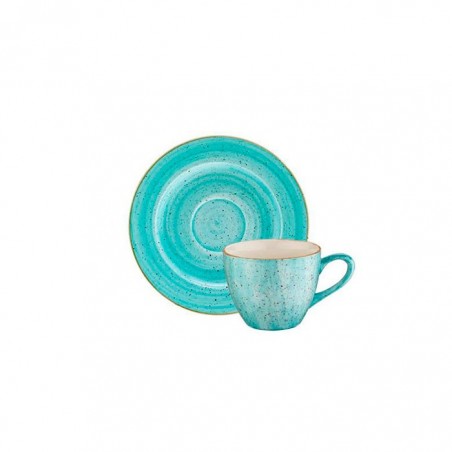 TAZA C/PLATO CAFE 80 ML - AAQRIT02KFT