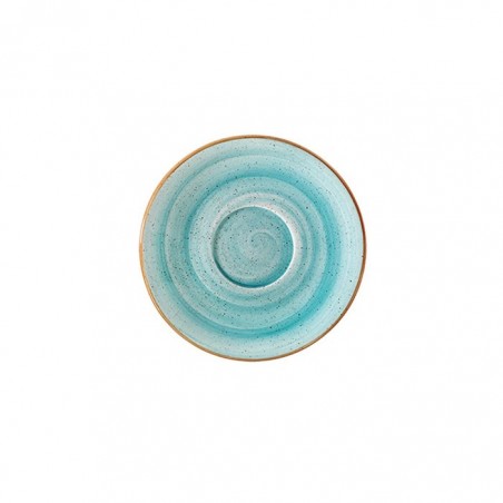 PLATO p/TAZA TE 16cm. AQUA  AAQGRM01CT 6/1